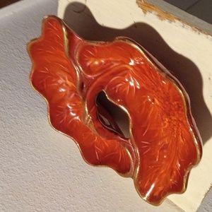 Cal. Original Candy Dish Red Orange Gold Perfect